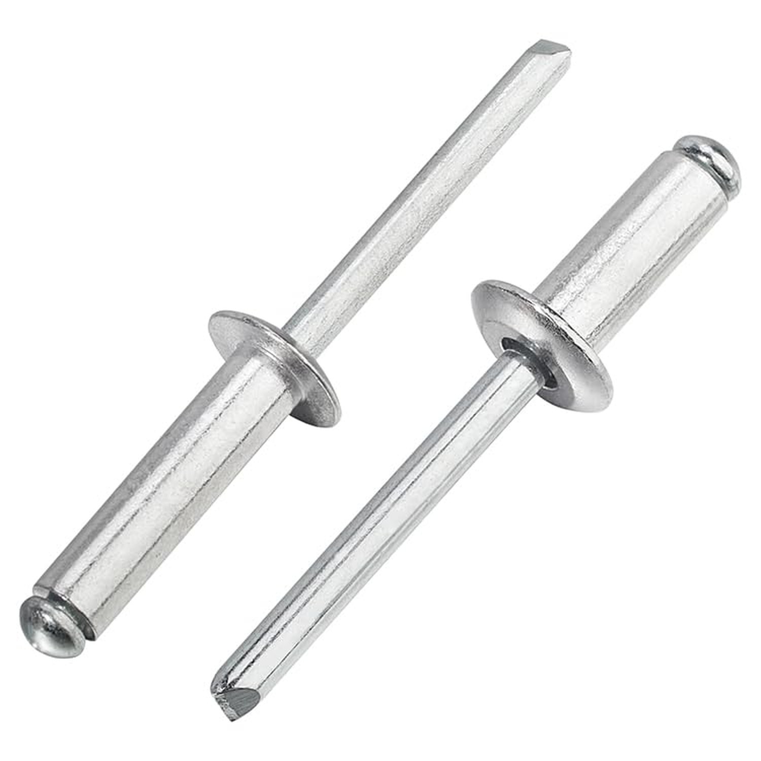 Linkup 250pcs pack 5/32" x 3/8" Pop blind Rivets, 4mm x 10mm pop rivets,Alumi...