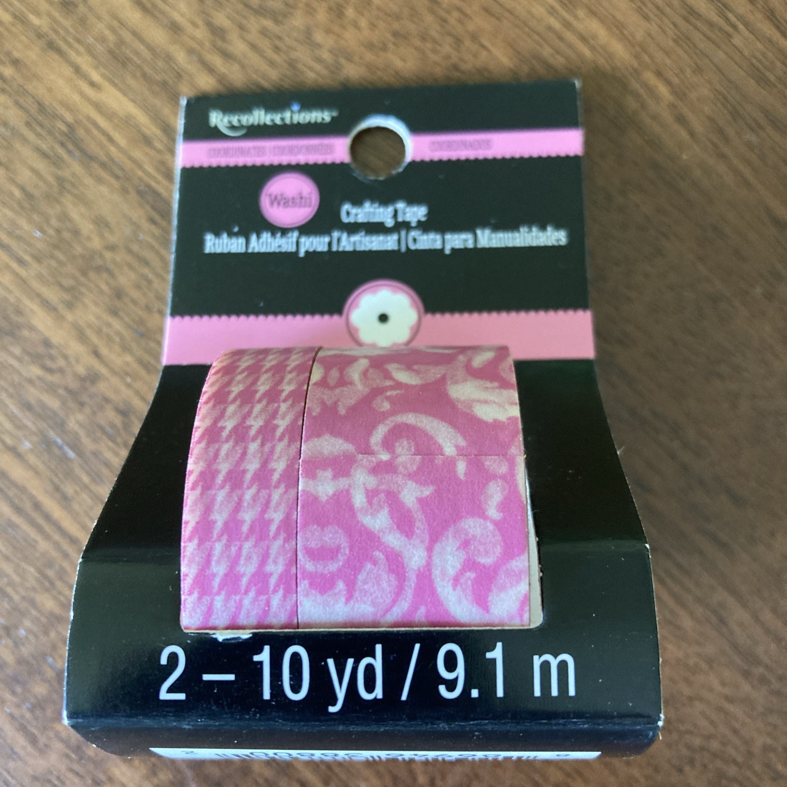 Washi Tape - Unused Pink Scrapbooking Supplies Crafting ~ NIP