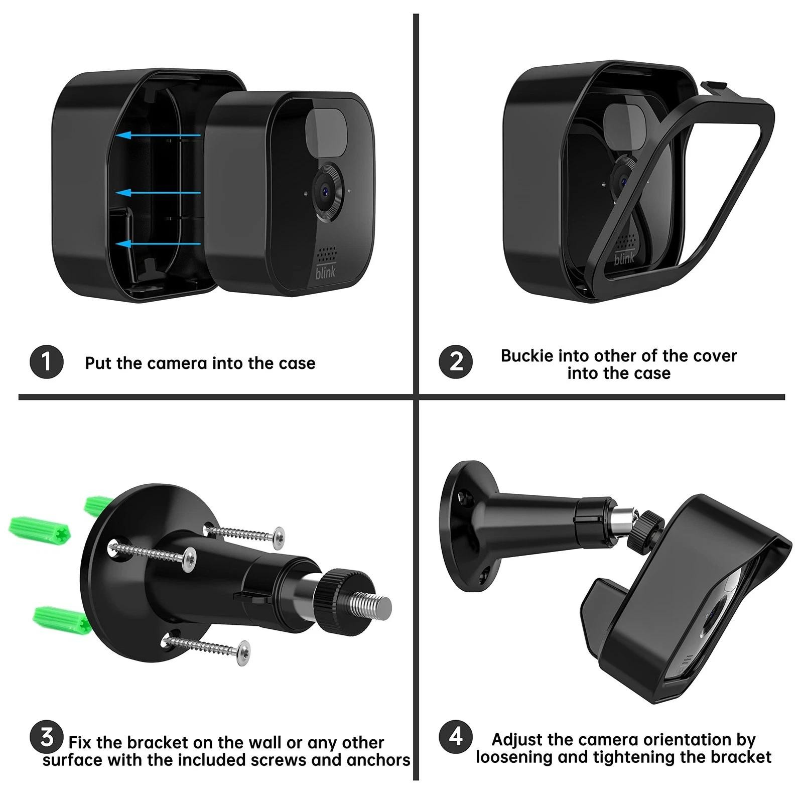 Blink Outdoor 3 3rd Gen Camera Mount with Protective Case Blink Camera Mount ...