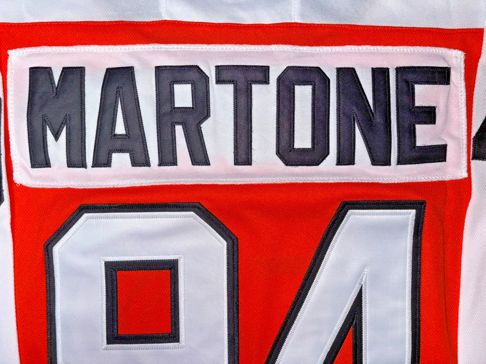 #94 Porter Martone HOME Orange Jersey NEW Stitched Philadelphia Flyers Size 52