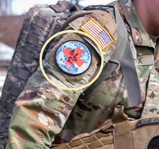CANINE TACTICAL COMBAT CASUALTY CARE (In Dog We Trust) vêlkrö INSIGNIA: K9 TCCC