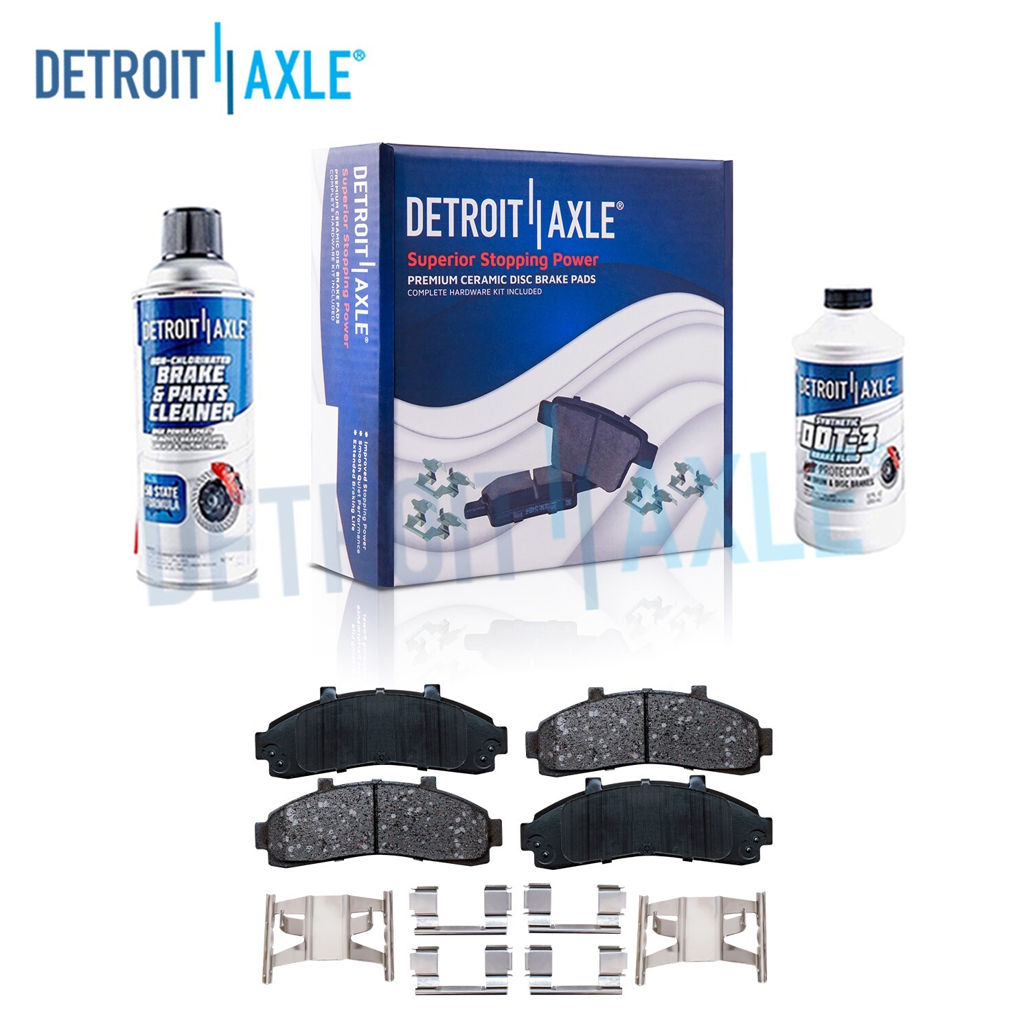 Front Ceramic Brake Pads for Explorer Ranger B2300 B2500 B3000 B4000 Mountaineer