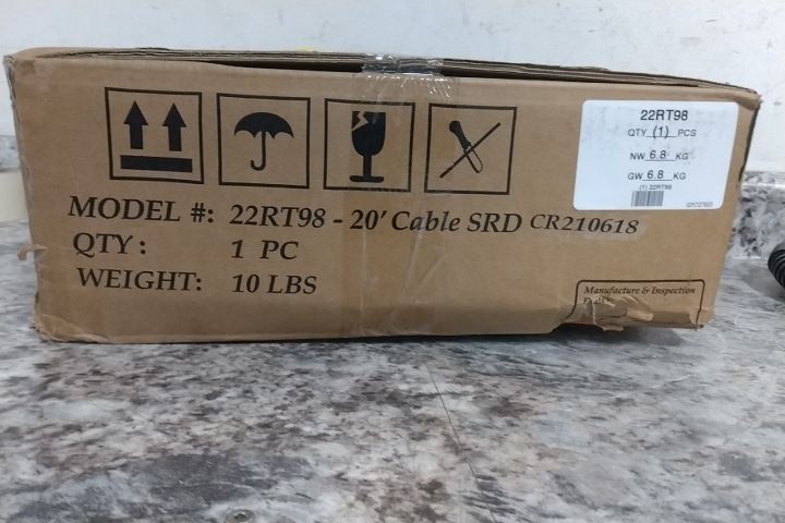 Condor 22RT98 20 Ft L 310 Lb Weight Cap Self-Retracting Lifeline