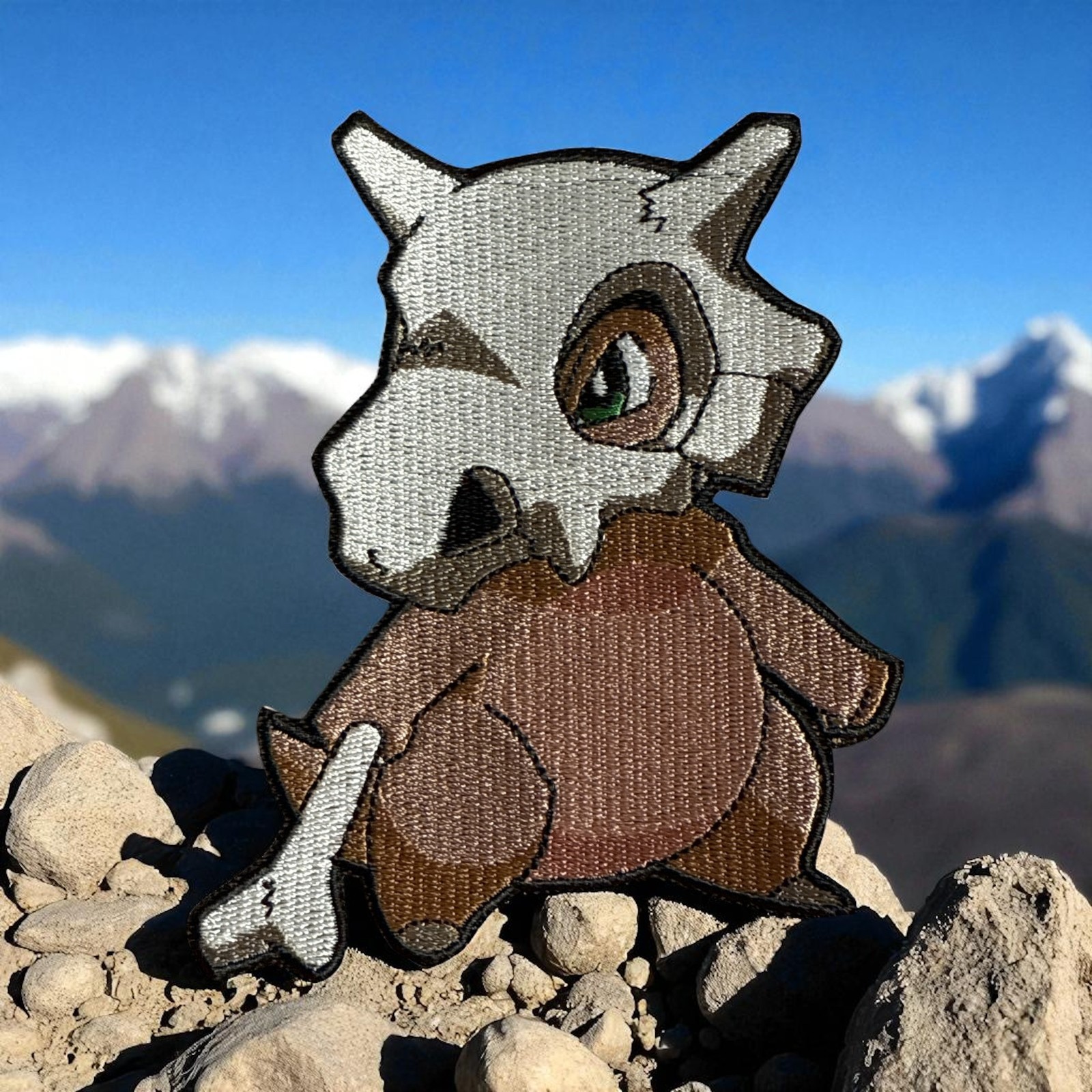 Cubone Embroidrery Patch 4.74" X 3.93