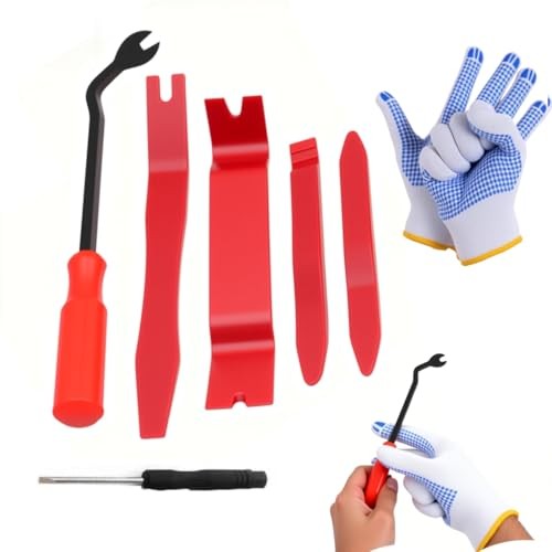 6 PCS Nylon Auto Trim Removal Tool Kit No-Scratch Removal Tool Kit for Car