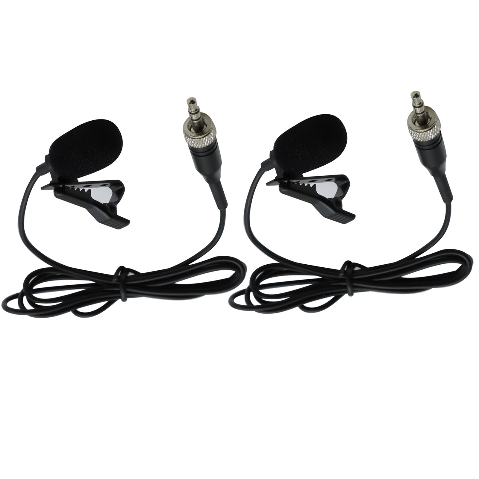 2Pack Lapel Lavalier Microphone for Sennheiser EW100 SK100 G1 G2 G3 MKE2 EK2000