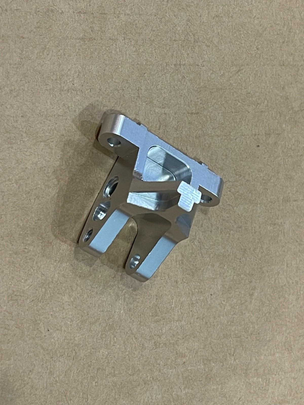 Aluminum Center Brace Rear Mount for Arrma Kraton 6s BXL Silver