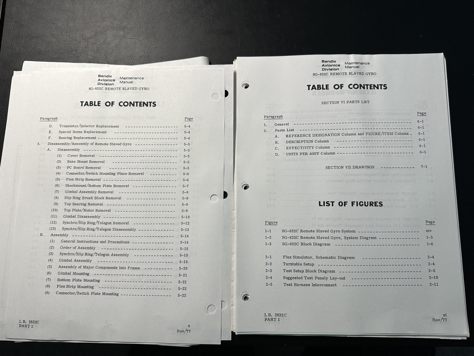 Bendix SG-832C Remote Slaved Gyro Service Manual