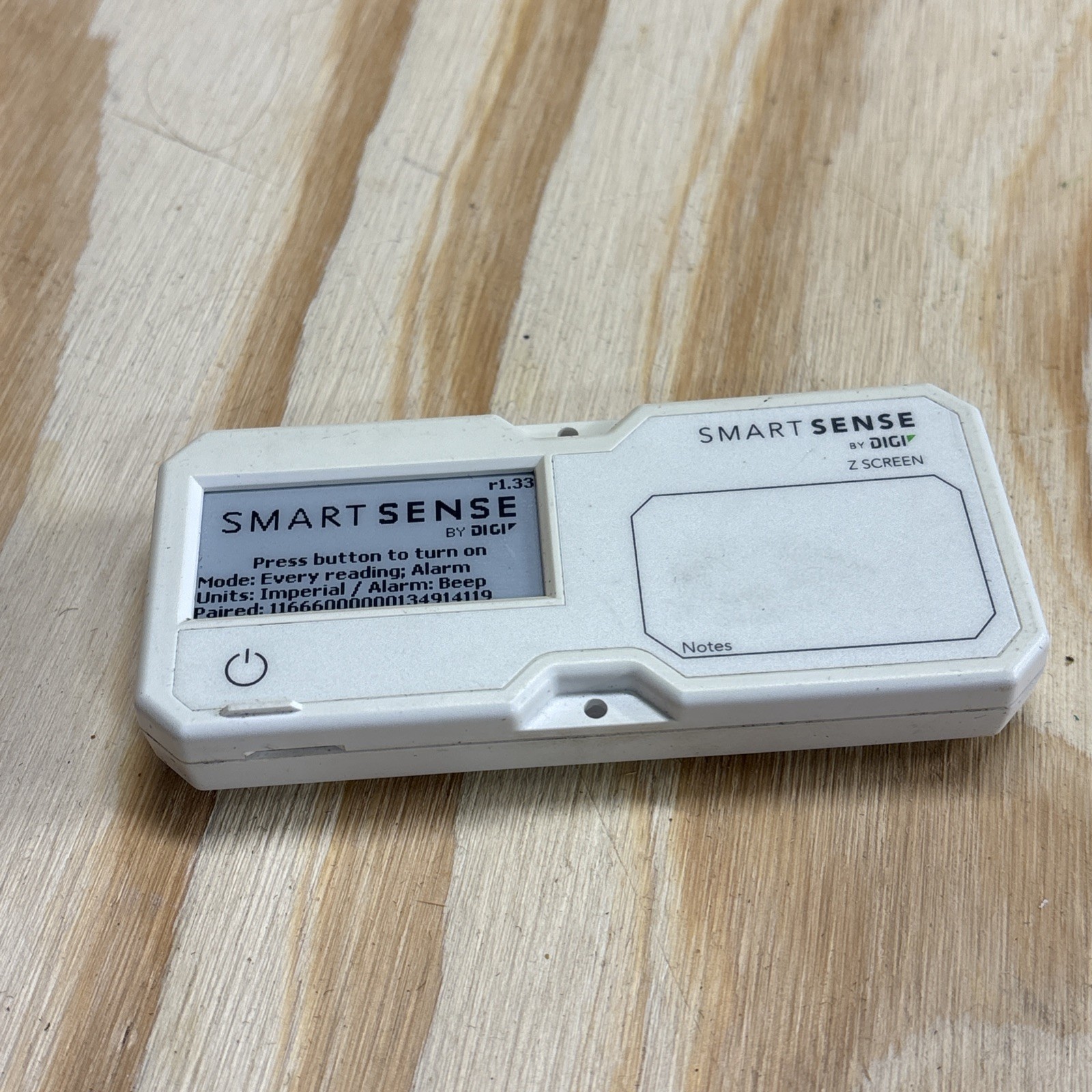 Smart Sense DIGI Temperature Controller Alert Z Screen Model DG-SCREEN REV A