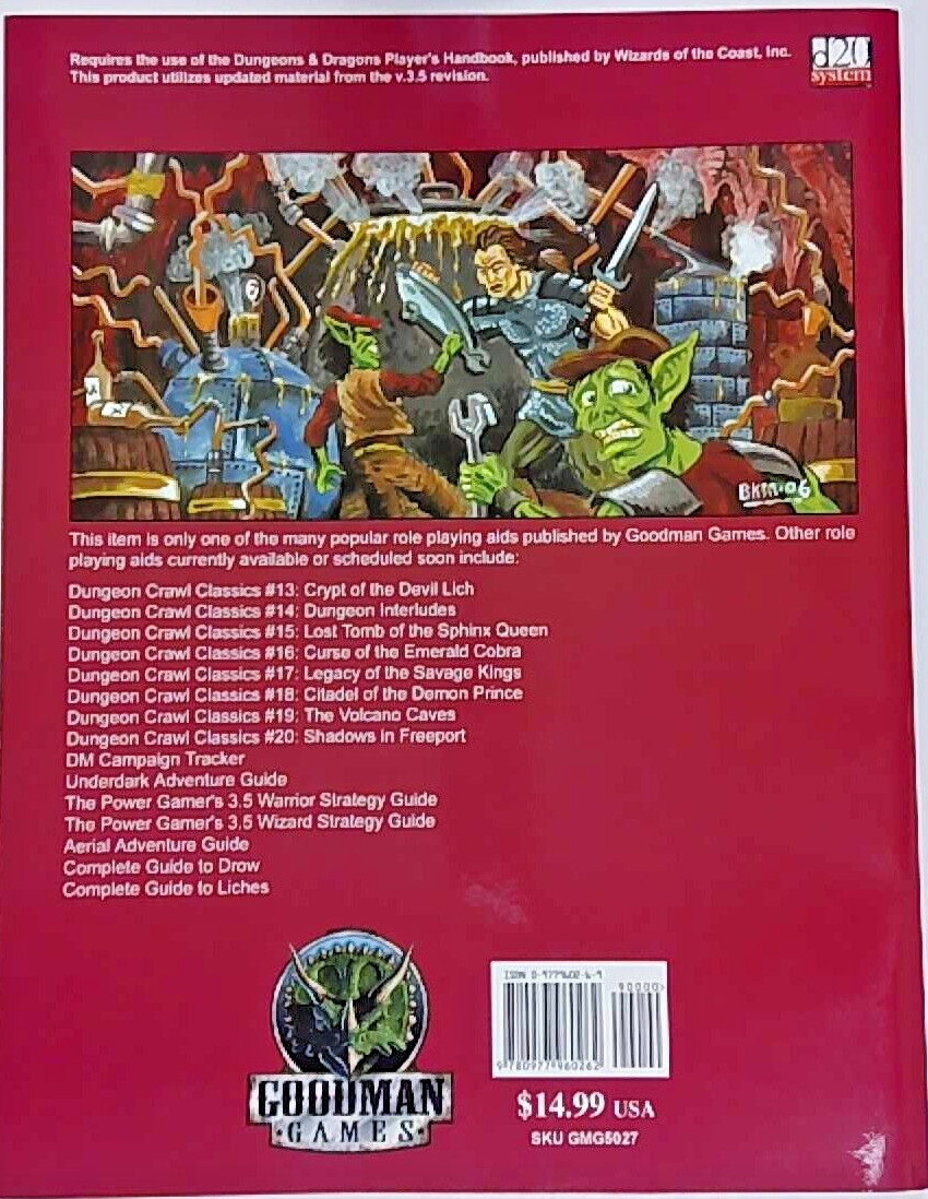 DUNGEON CRAWL CLASSICS: #28 INTO THE WILDS GMG5027