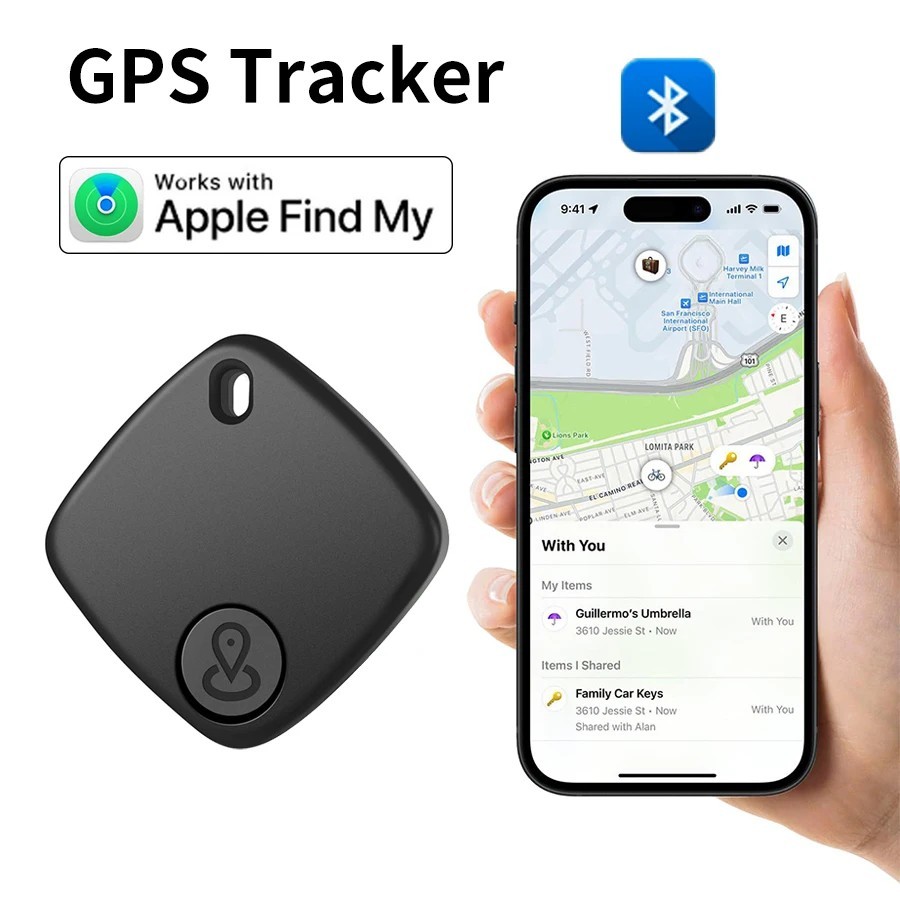 1 pc Bluetooth Smart Tracker Tag for Apple Find My iOS Keys Pet Car Anti Lost