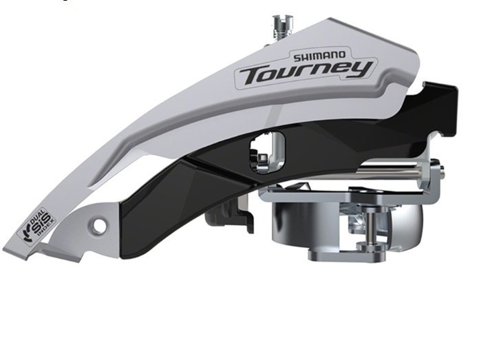 Shimano Tourney FD-TY601 - L3 Ft Derail 6/7/8-Speed Triple, Top Swing, Dual Pull
