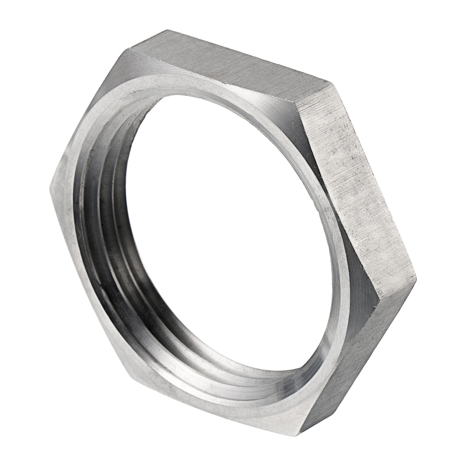 2Pcs Cast Pipe Fitting Hex Locknut 304 Stainless Steel Hex Lock Nut NPT 3/4"