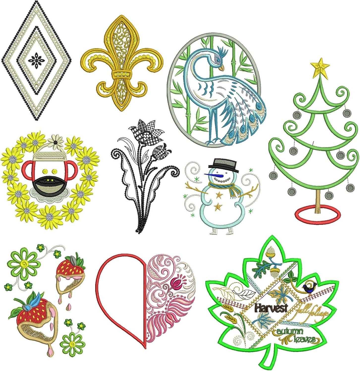 Begin Your Embroidery Journey: Starter Kit with Thread, Needles & Free Designs