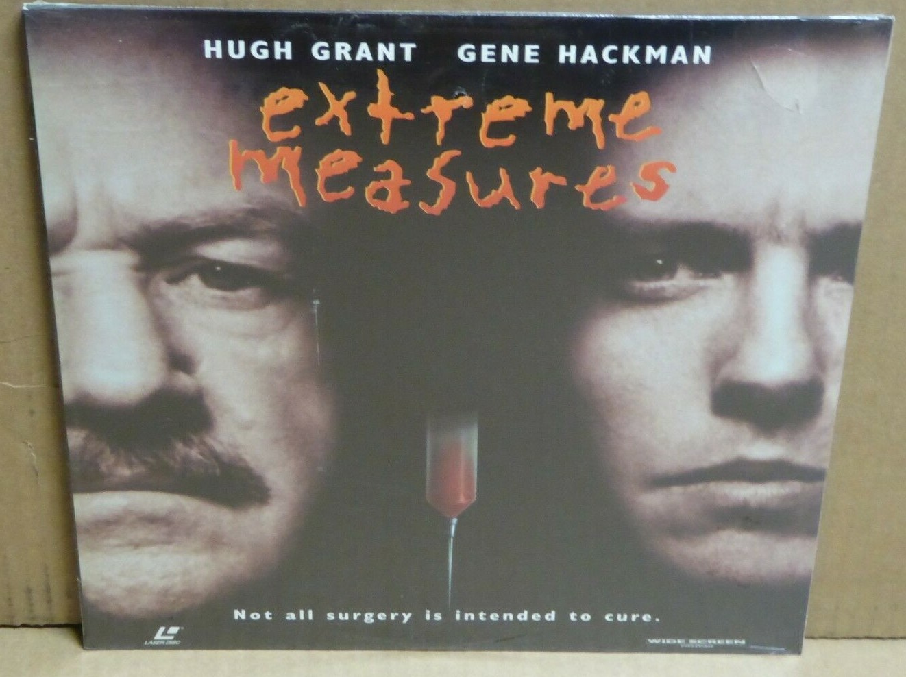 Extreme Measures Laser Disc NEW SEALED Widescreen Gene Hackman Hugh Grant