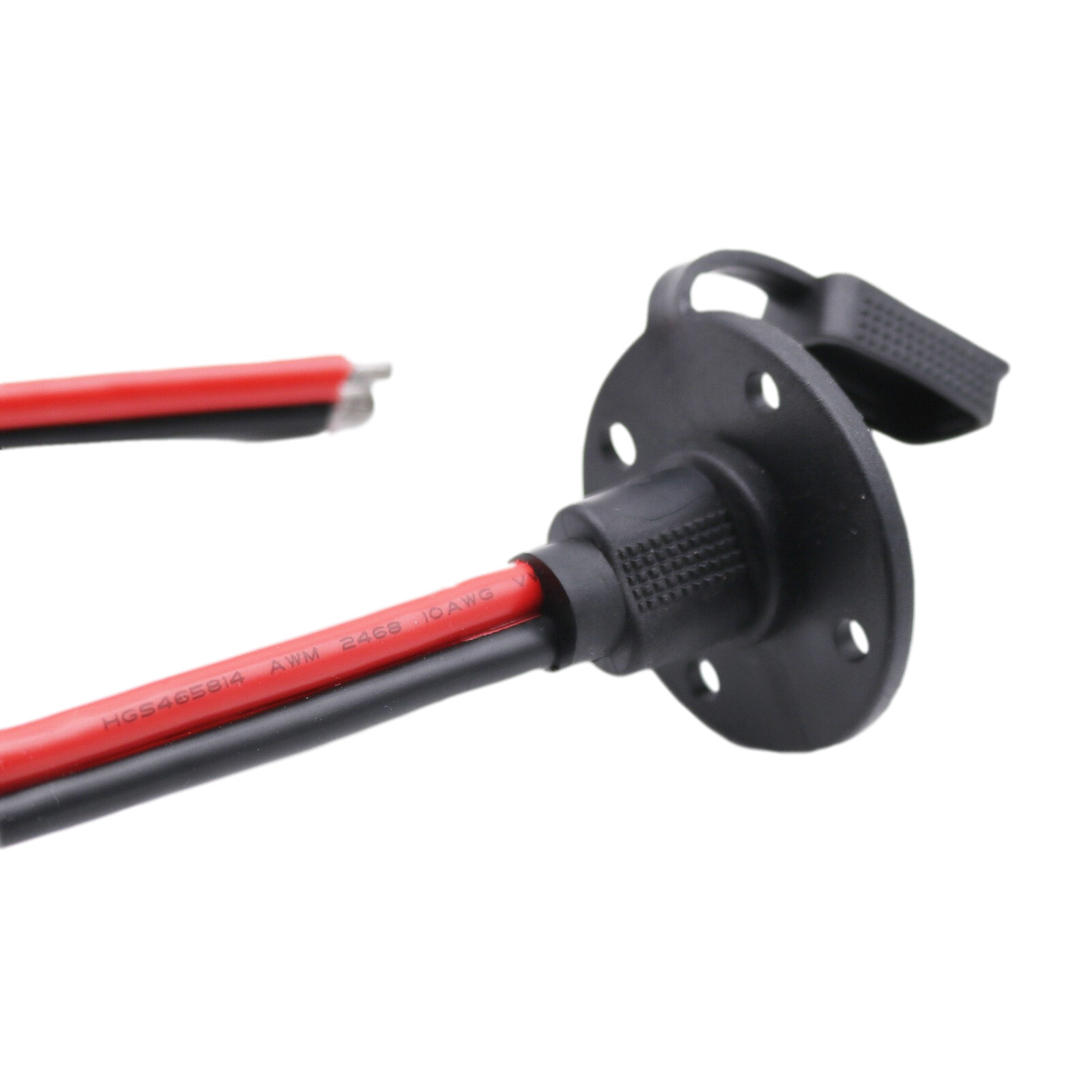 10AWG SAE Socket Solar Harness Panel Mount Weatherproof Sidewall Power DIY Cable