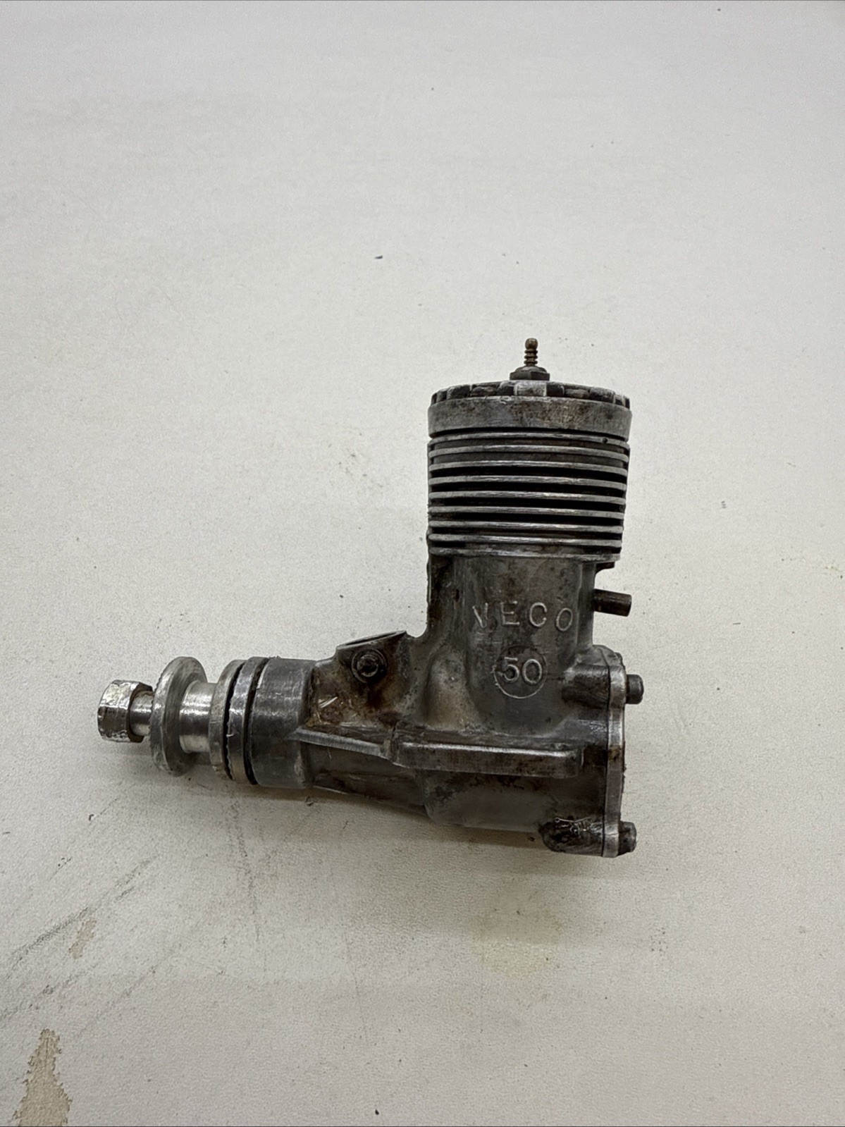 Veco 50  Vintage R/c Model airplane Engine Untested For Parts  M13
