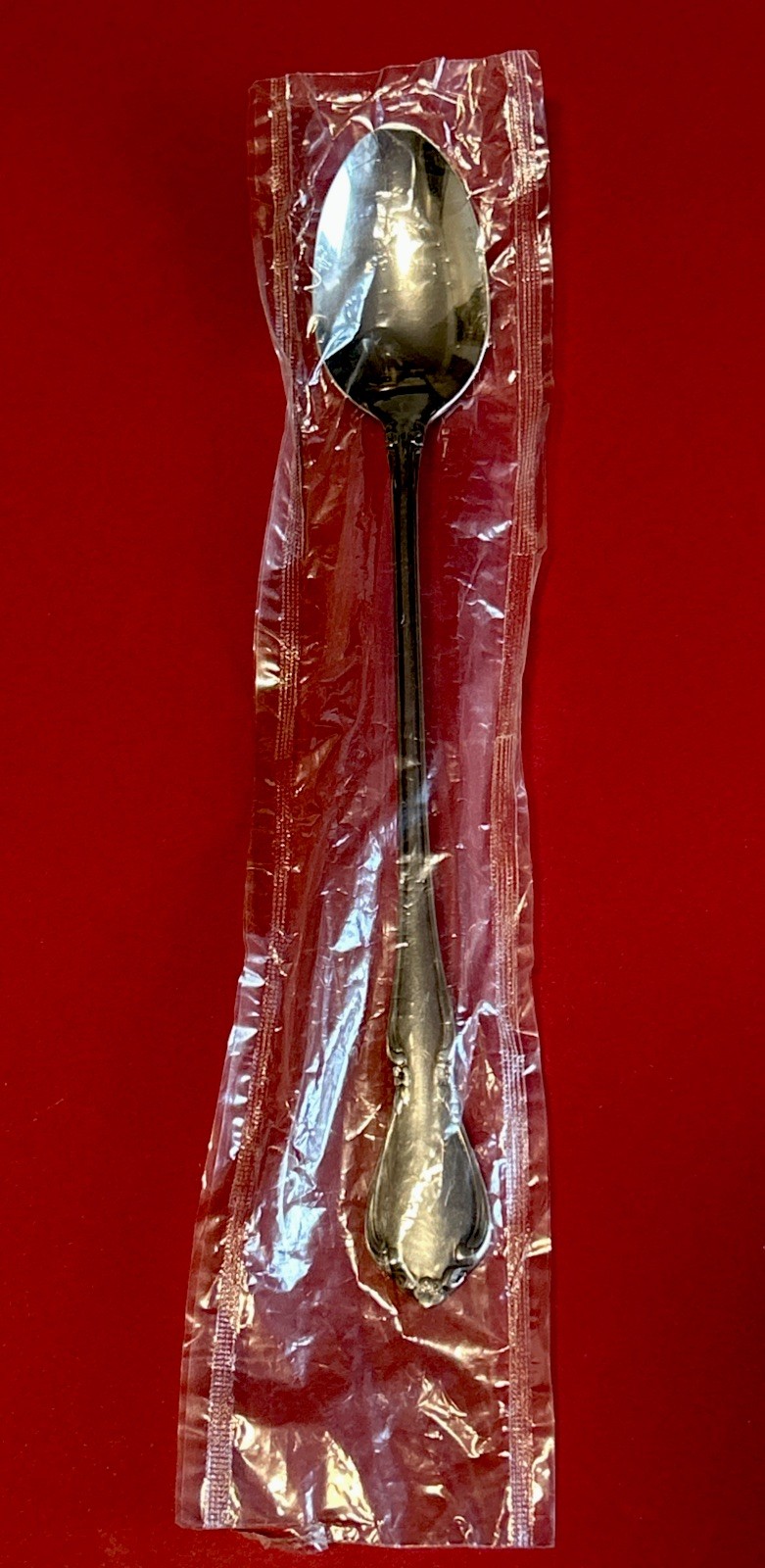 Oneida stainless Oneidacraft Deluxe CHATEAU Flatware 7 1/2”Iced Tea Spoon Sealed
