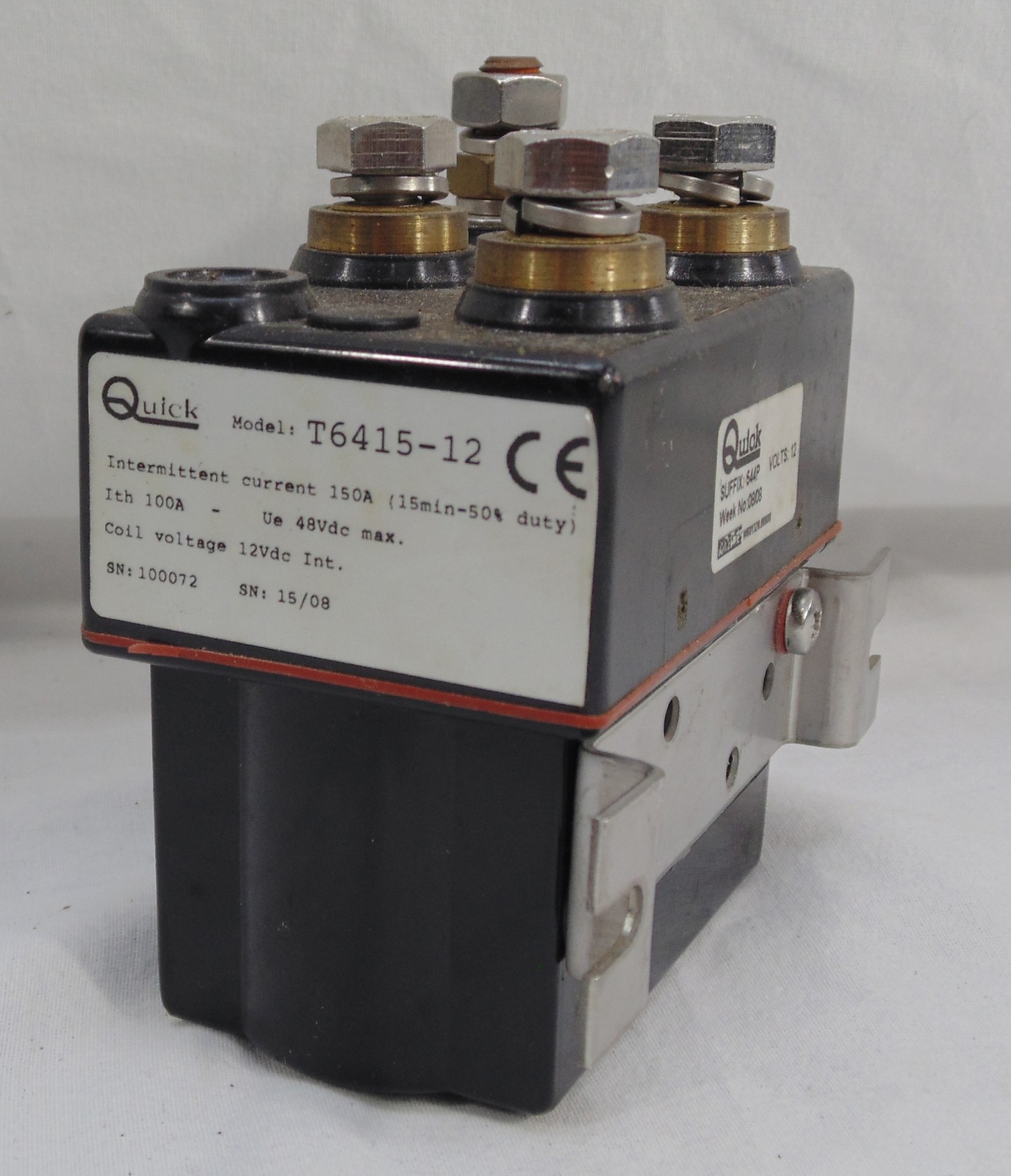 Quick T6415-12 Reversing Solenoid 12V Unit Windless Motor