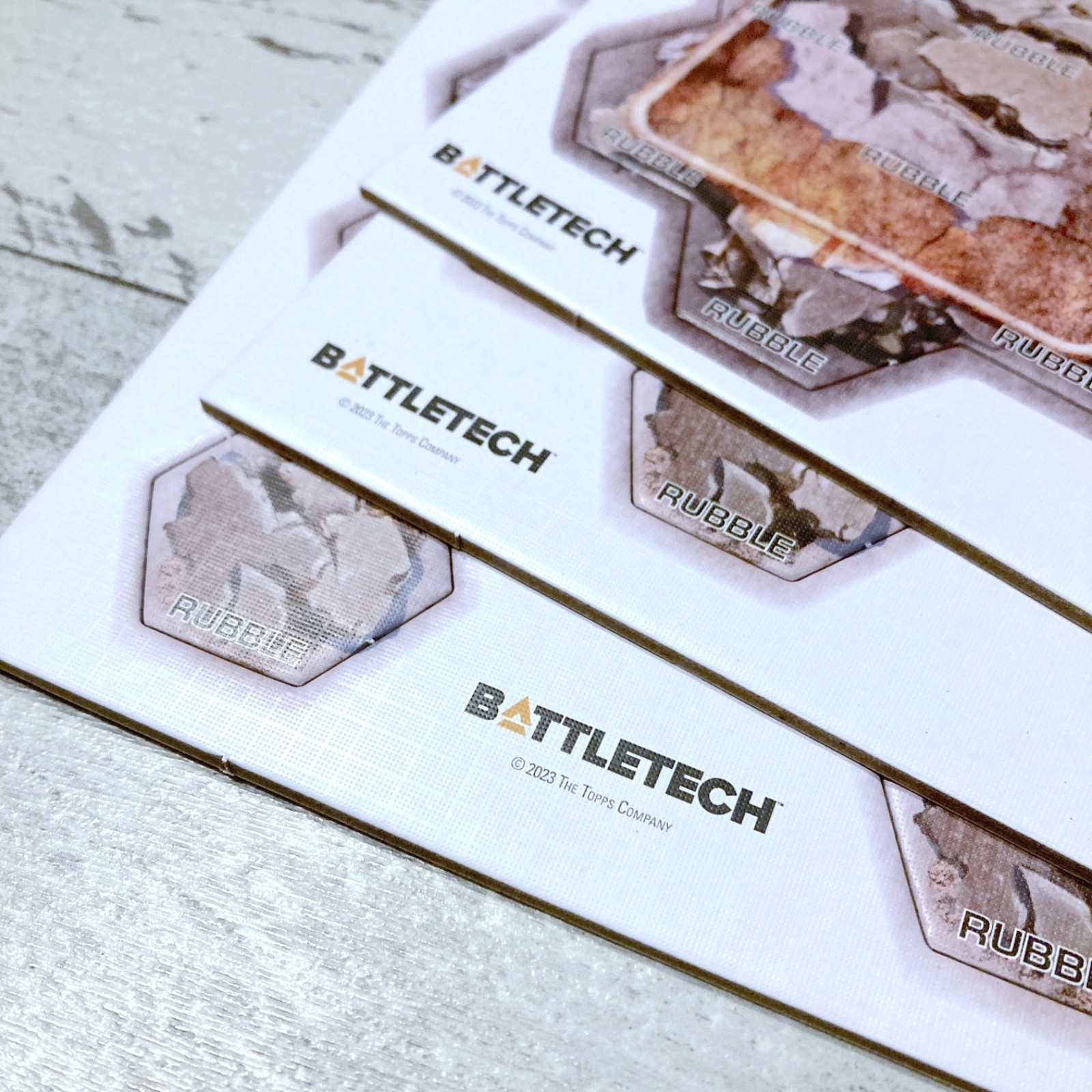 BattleTech City Map Pack Extra Counters Building Rubble Terrain Boards Catalyst