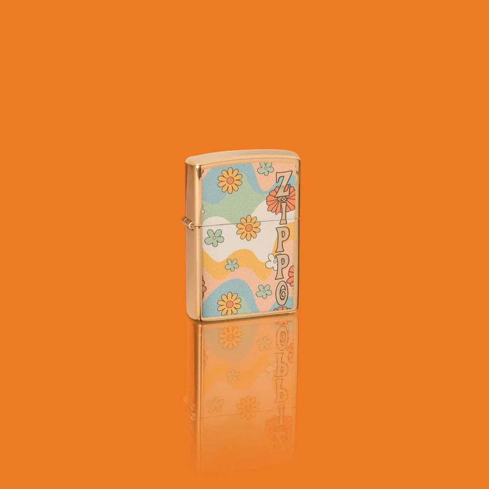 Zippo Flower Power Design