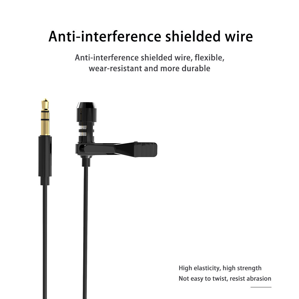 3.5mm Car Stereo External Microphone For Bluetooth Enabled Stereo Radio GPS DVD