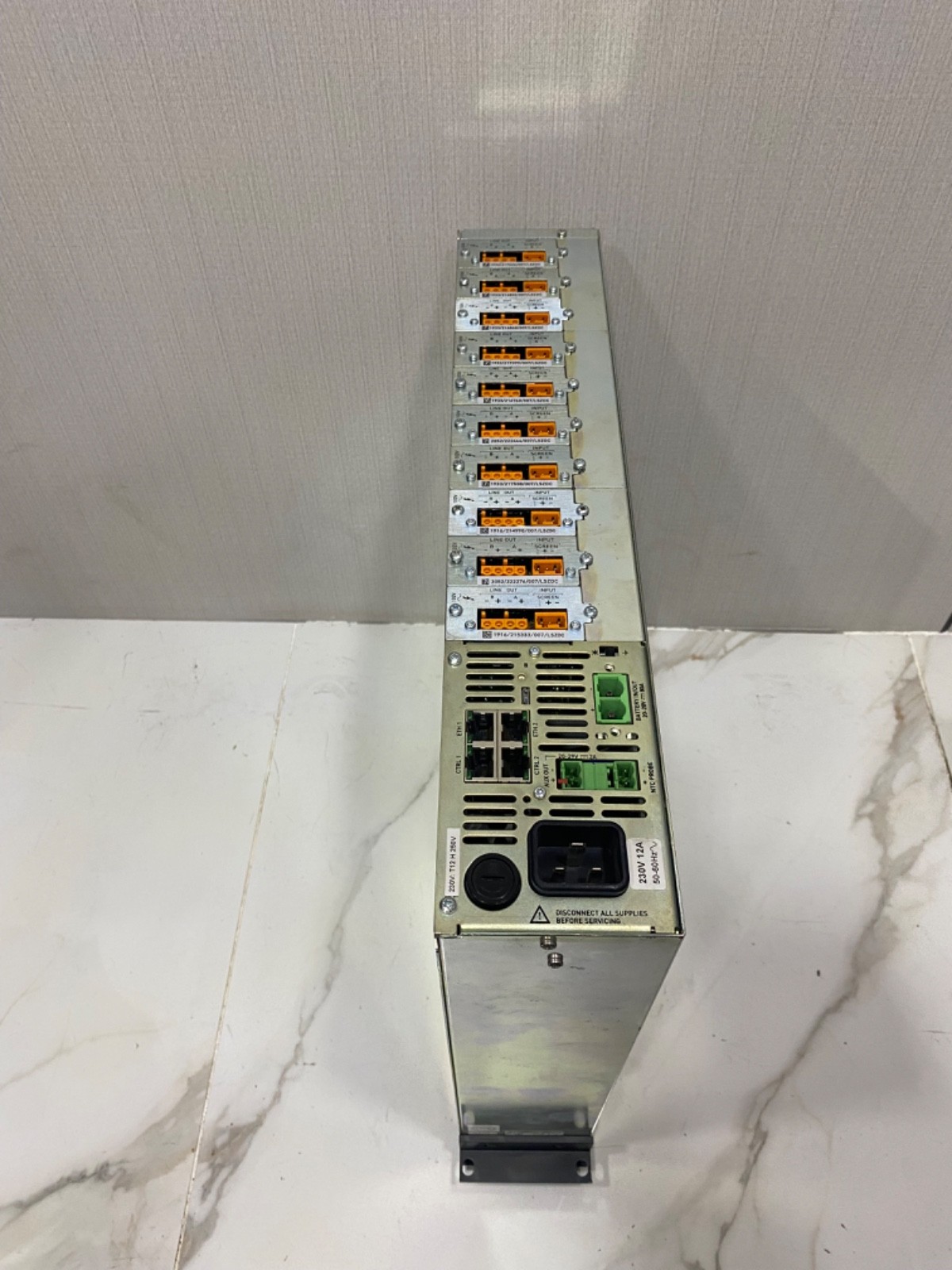 ASL V2000 Modular Power Amplifier with Different cards installed
