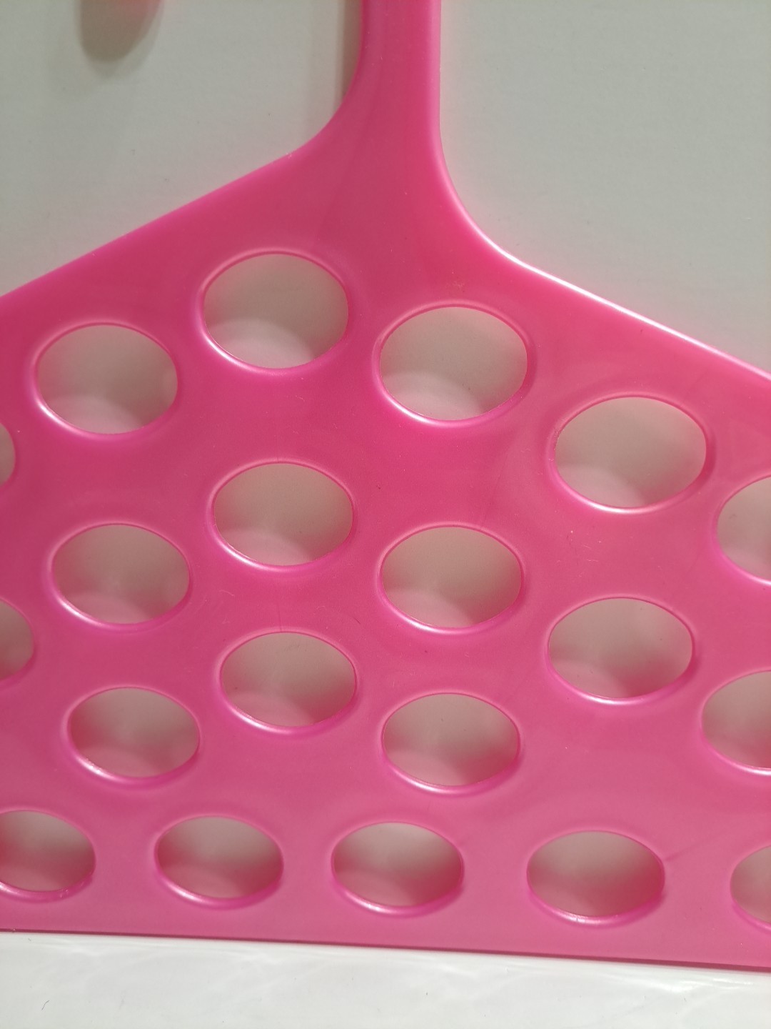 Pink Scarf Hanger Organiser With 32 Holes