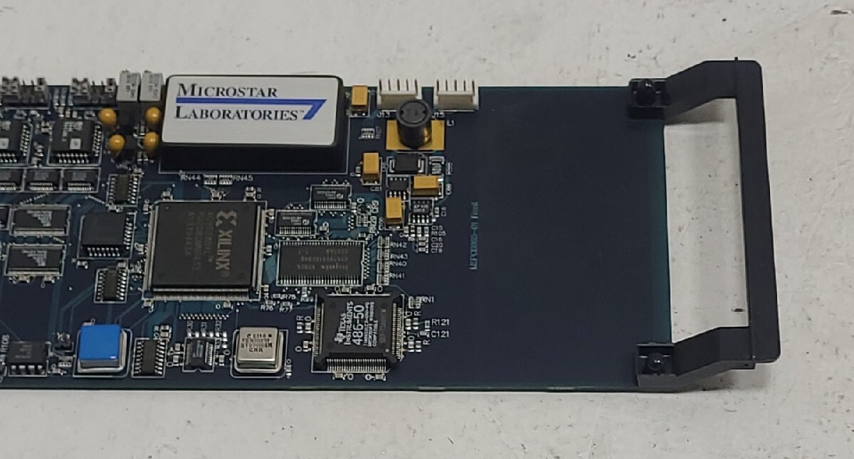 MICROSTAR LABORATORIES MSPCB085-01 USED CARD / CIRCUIT BOARD.