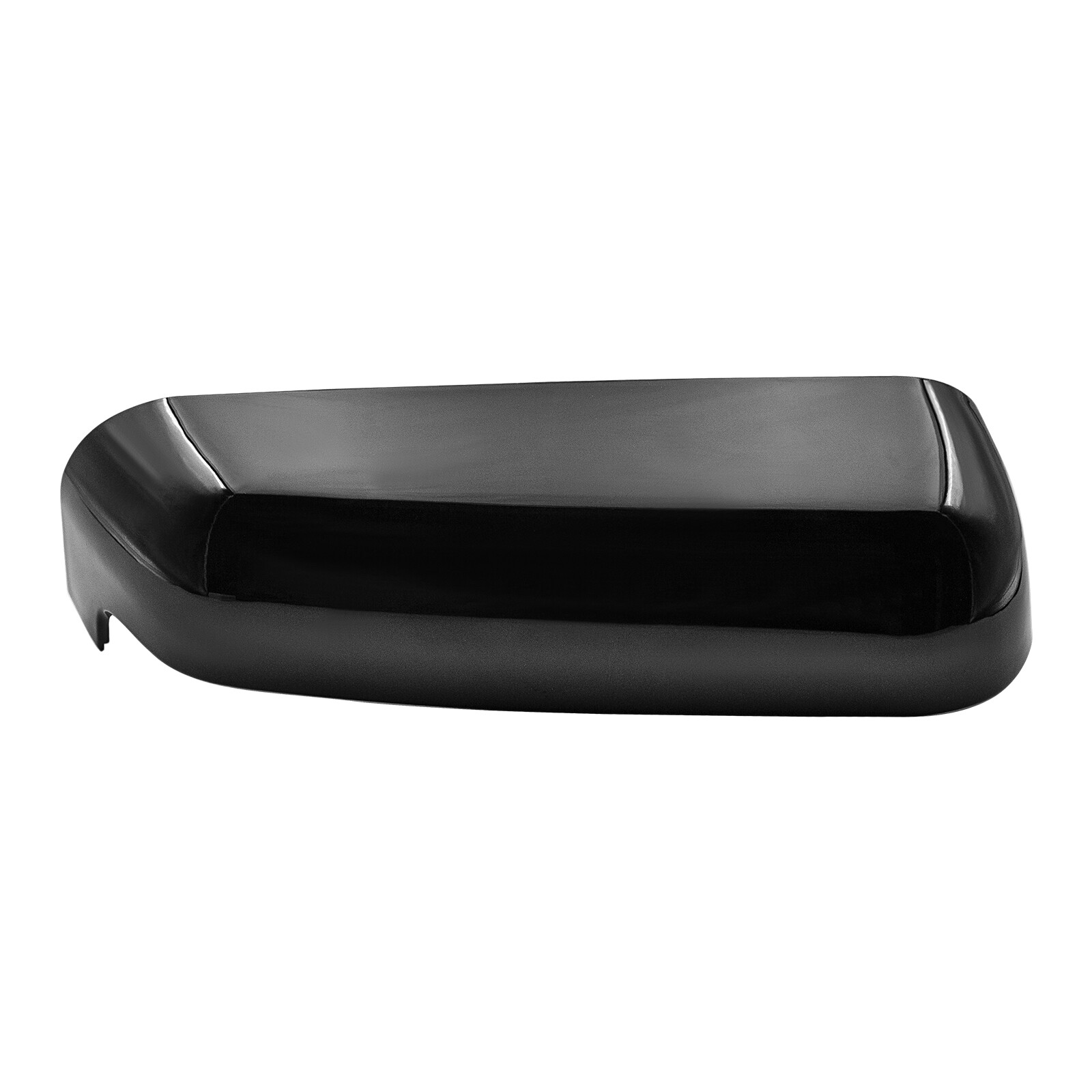 Gloss Black Tow Side Mirror Cover Cap For GMC Sierra 2500HD 3500HD 2020-2024