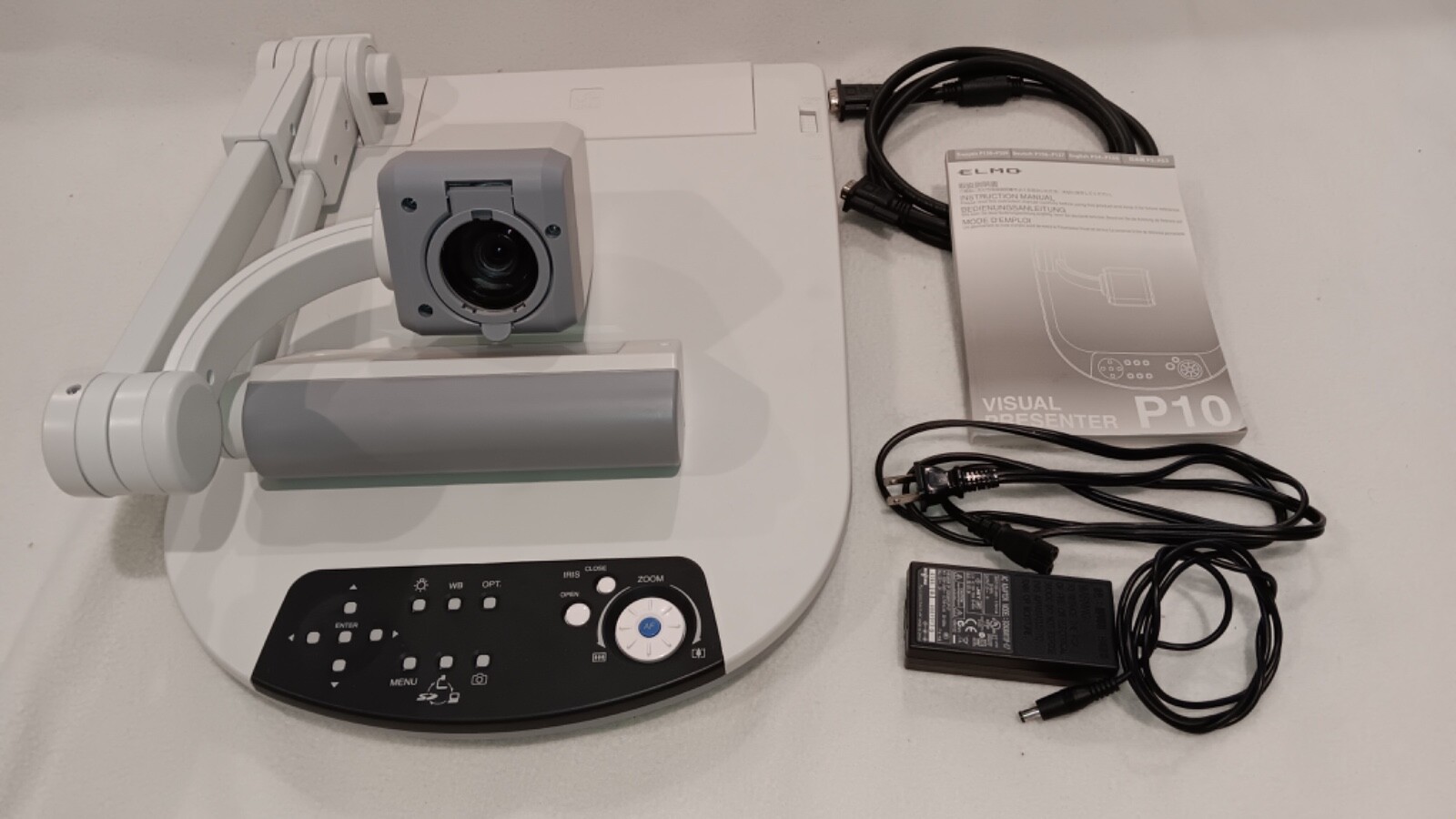 ELMO P-10 DOCUMENT CAMERA/ PRESENTER