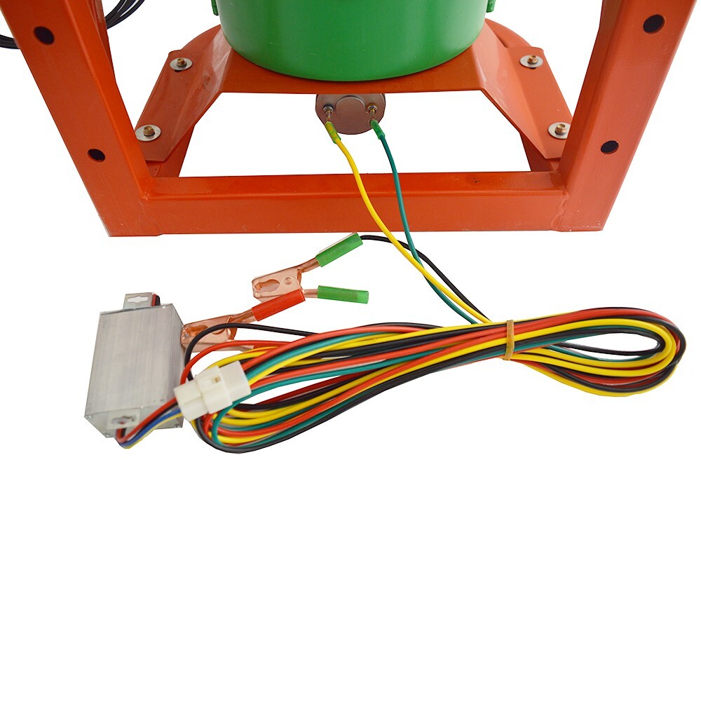 12V Tractor Front Electric Seed Broadcast Spreader Fertilizing Machine 265lbs