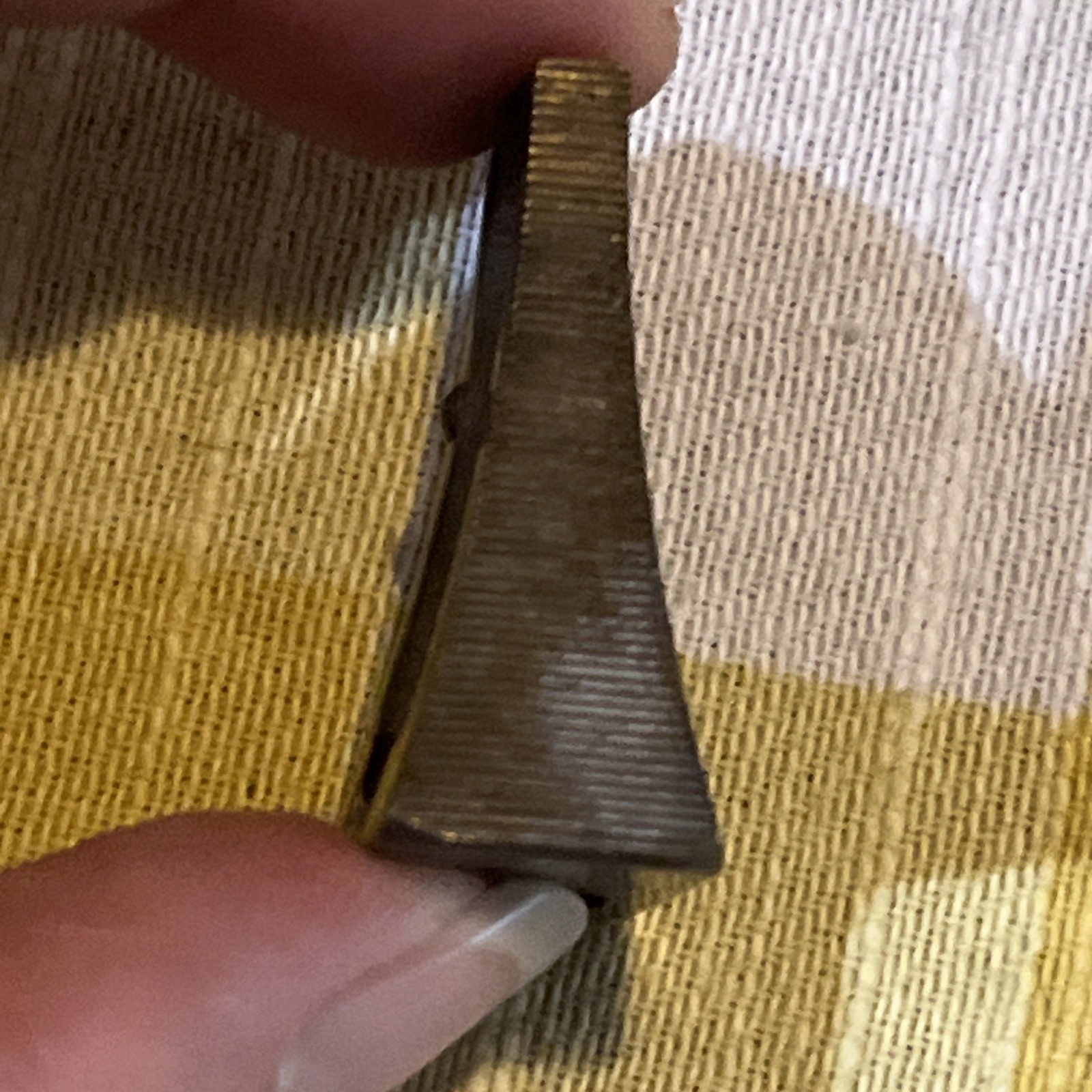 No 4046 Janus Bronze Pencil Sharpener