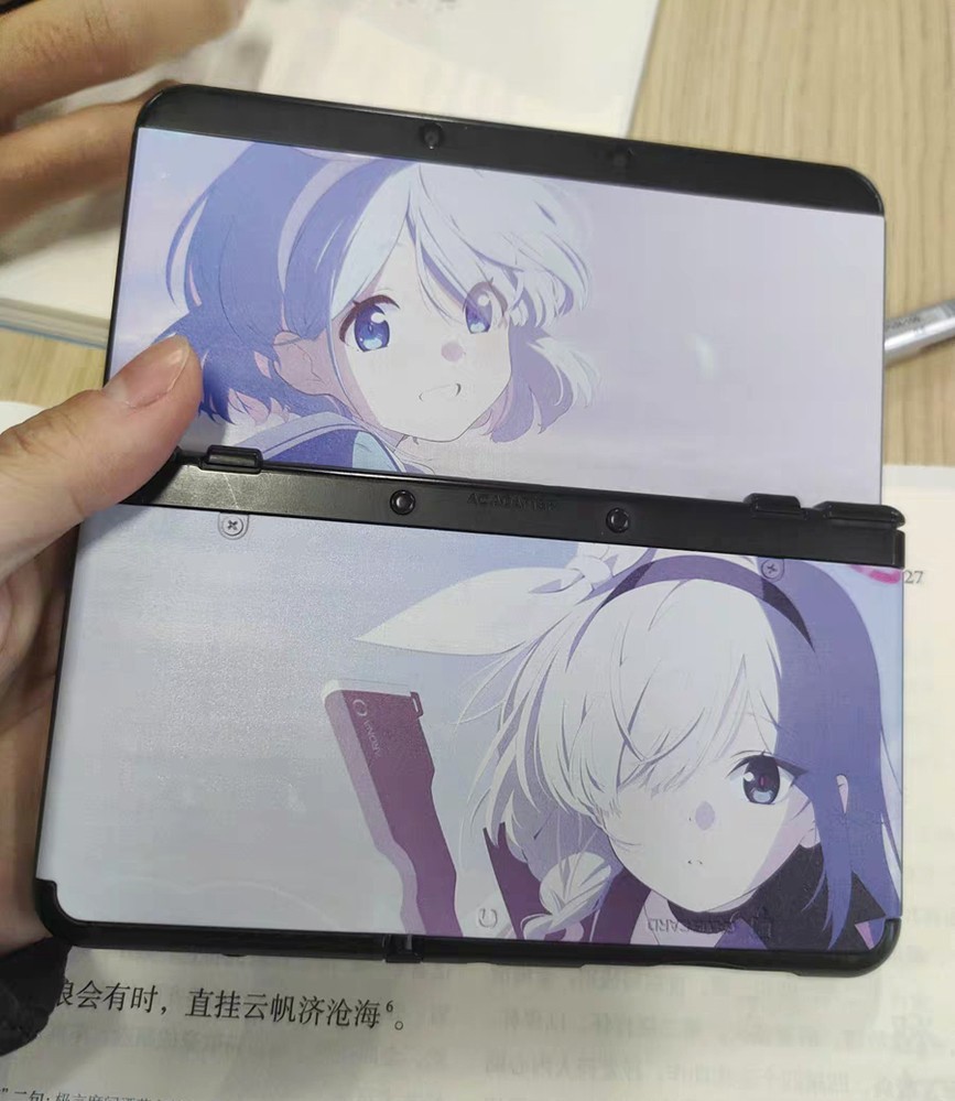 Blue Archive Arona Plana Case for New Nintendo 3DS Replacement Shell Anime cover