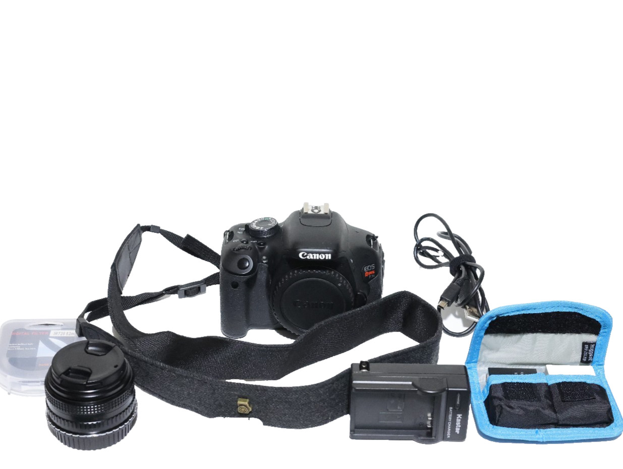 Canon EOS Rebel T3i Full Spectrum Modified DSLR Camera Package – Very Good
