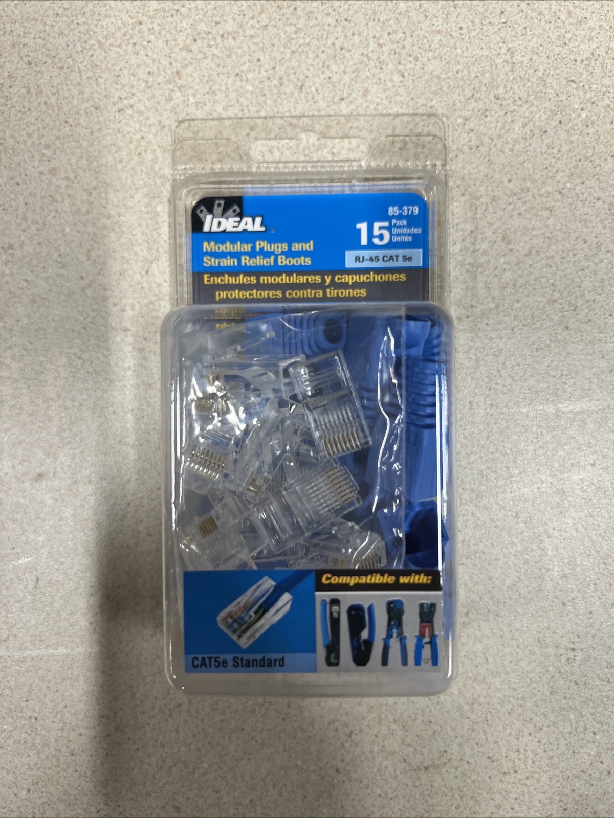 IDEAL 85-379 Modular Plugs And Strain Relief Boots (15 PACK)