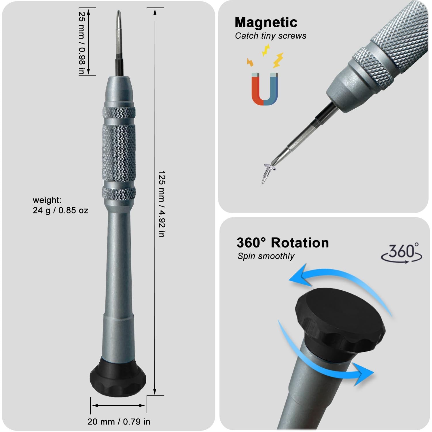 Triwing Screwdriver Y0 2mm for Game Console/Controller, Laptop & Tablet, S2 S...