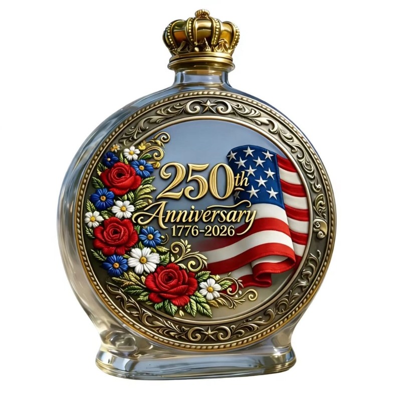 250th Anniversary American Whiskeys Decanters Commemorative Liquor Container
