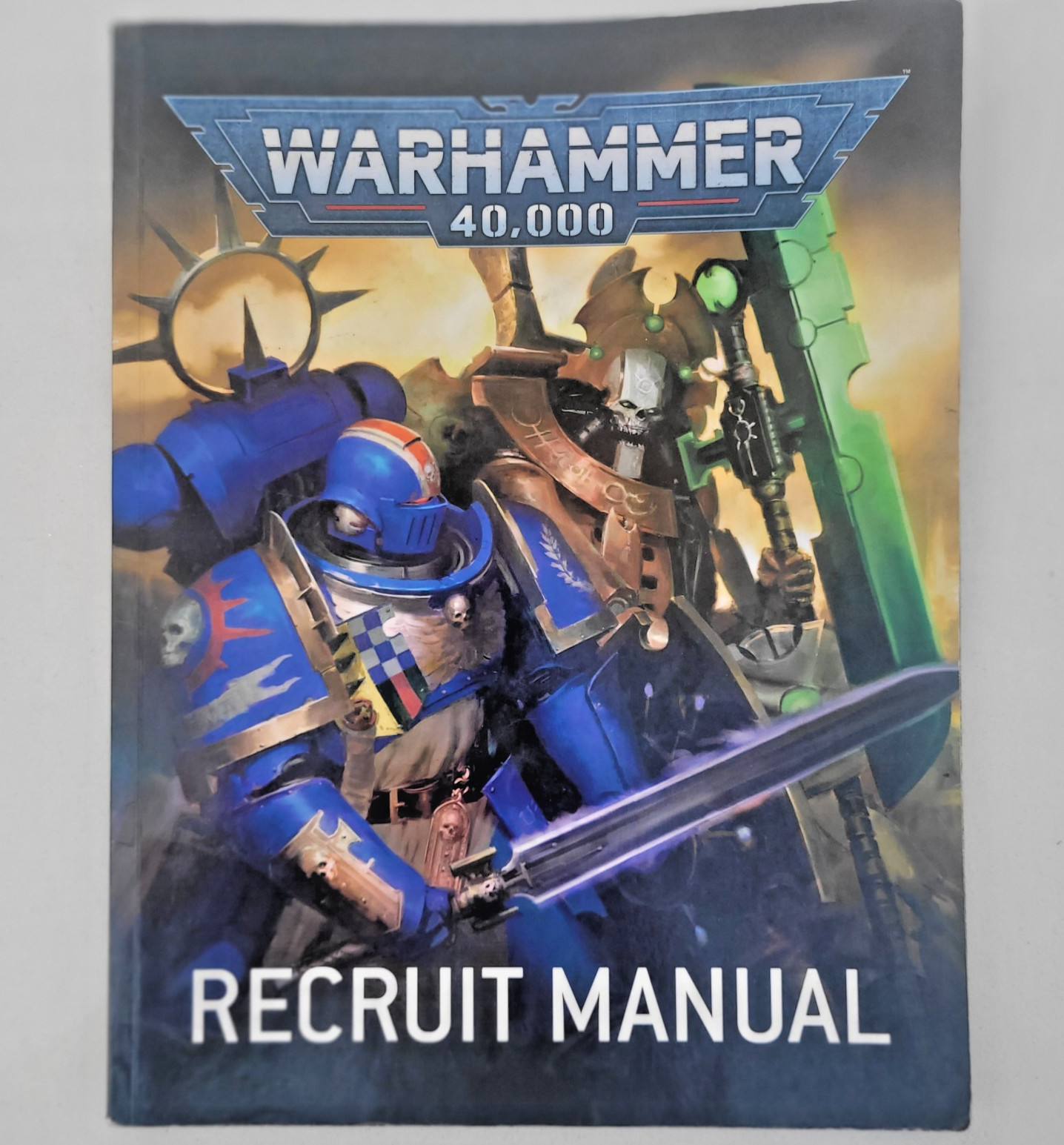 Recruit Manual. Warhammer 40k Soft Back Core Rule Book. VG+