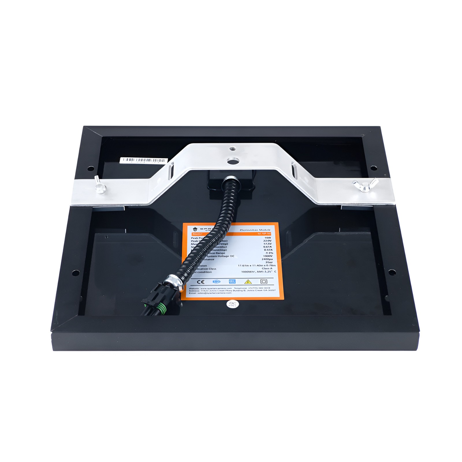 Spartan 10W Solar Panel for GoLive/Ghost Trail Cameras with Bracket Mount Bundle