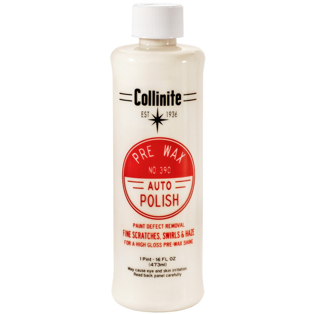 Collinite 390 Pre-Wax Auto Polish - 16oz 390 UPC 638324003904