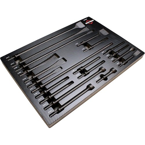 Mayhew 32090F 20-Piece Pneumatic Air Hammer Tool Set, Foam Tray