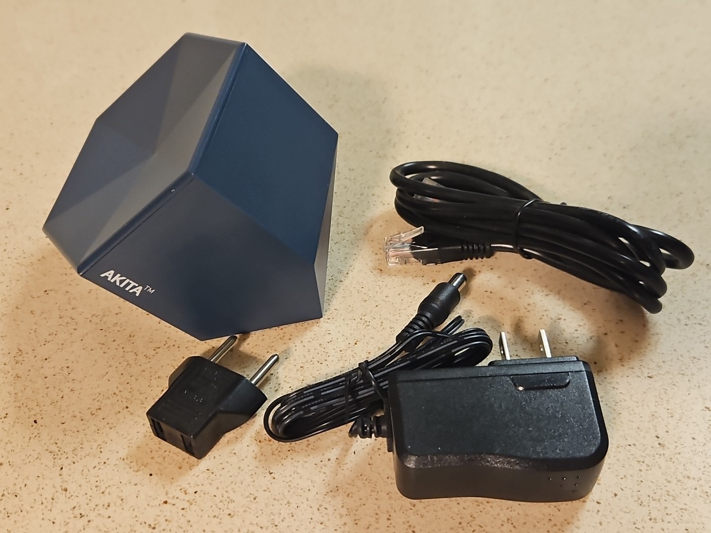 AKITA A1 WI-FI SECURITY - POWER CORD INCLUDED with Ethernet Cable