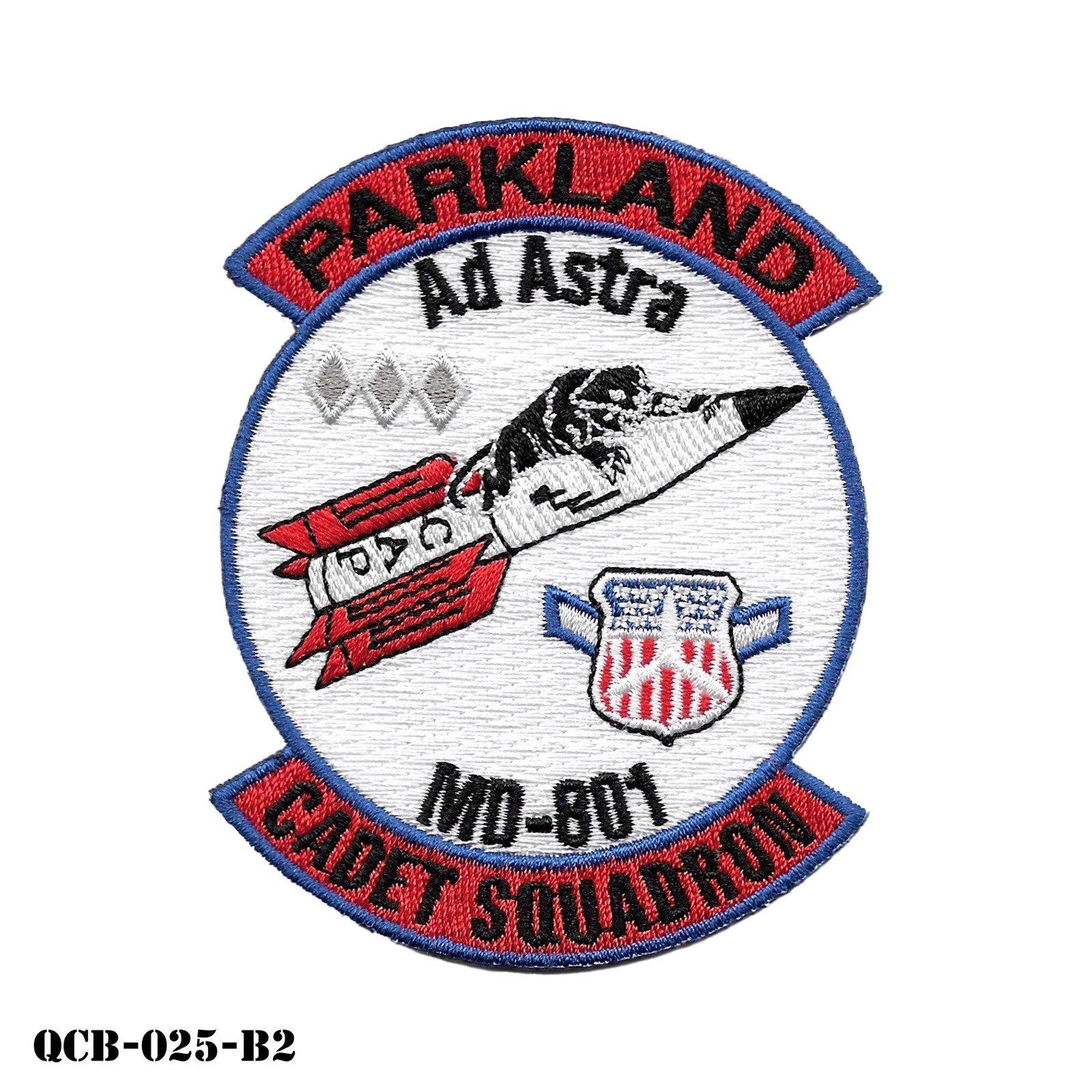 Parkland Ad Astra MD-801 Cadet Squadron Civil Air Patrol (CAP) Patch~ Vanguard