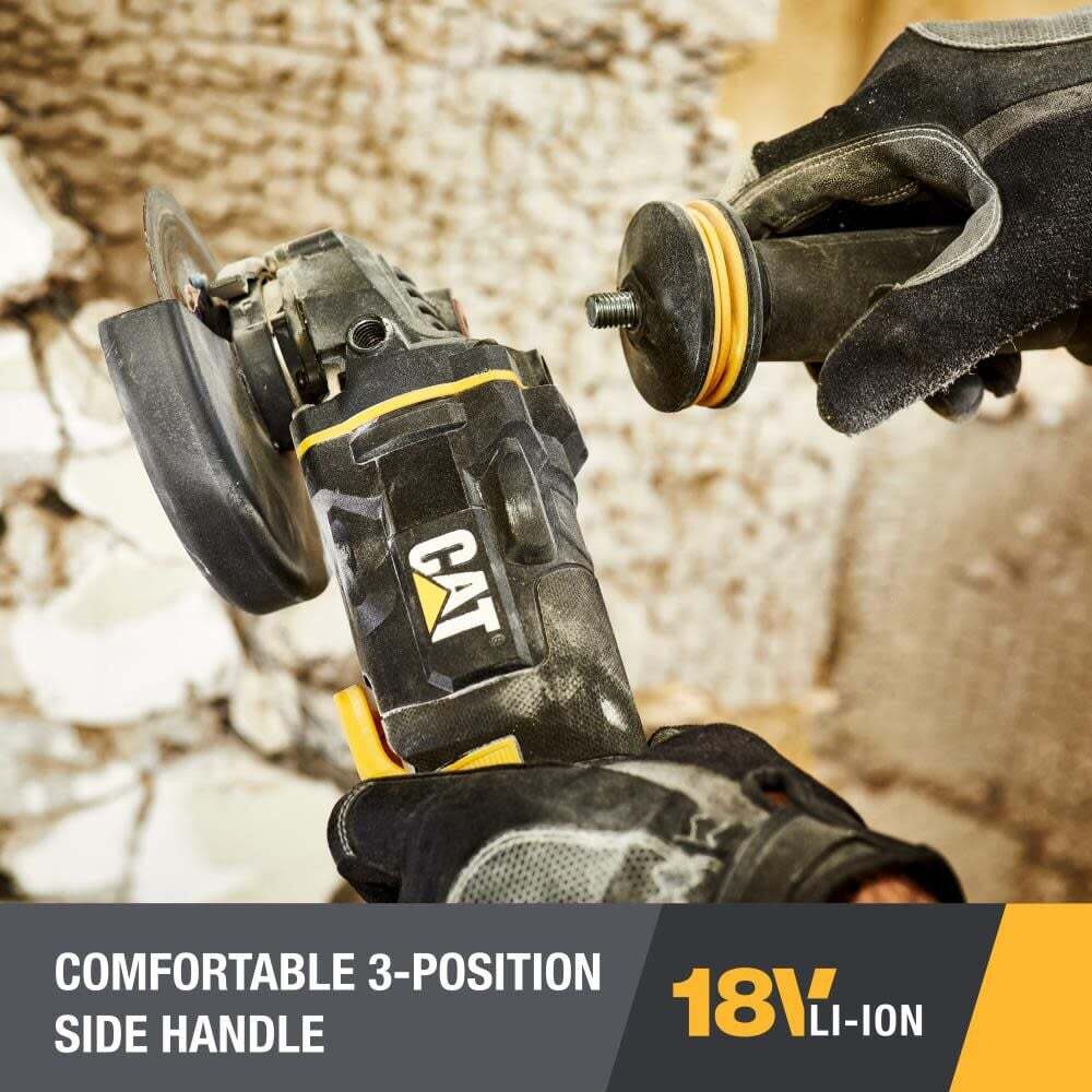 Cat 18V 4.5 In Cordless Angle Grinder With Brushless Motor (Bare Tool)