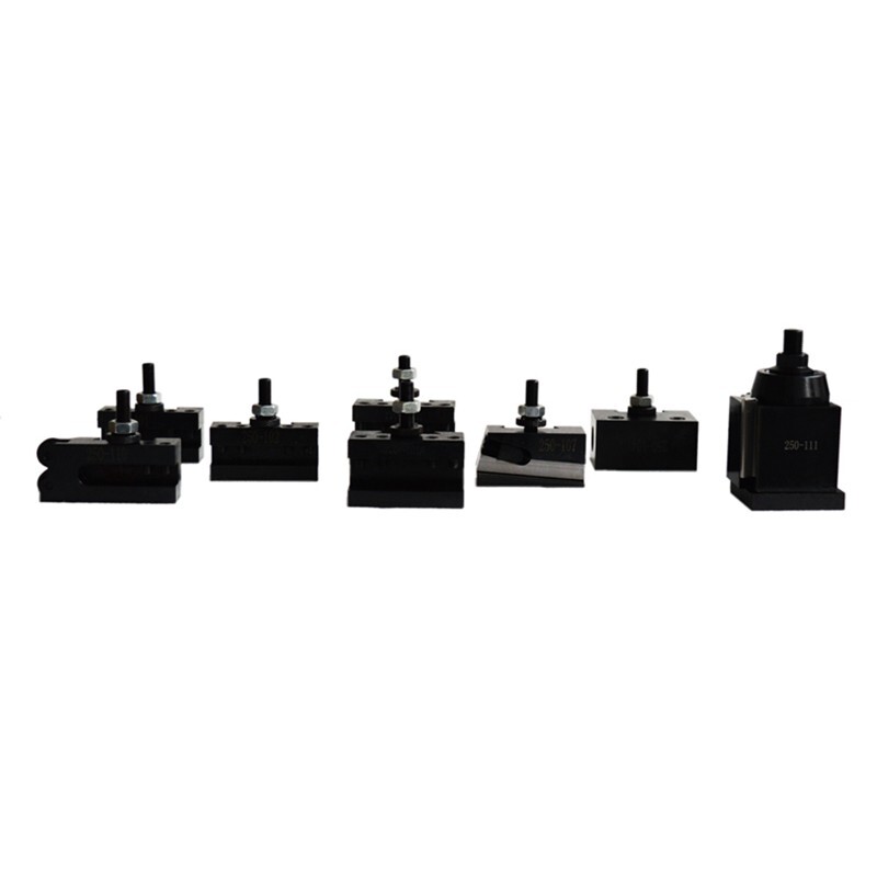 8 PCS/Set Machine Tool Fixture High Precision Quick Change Tool Post Lathe