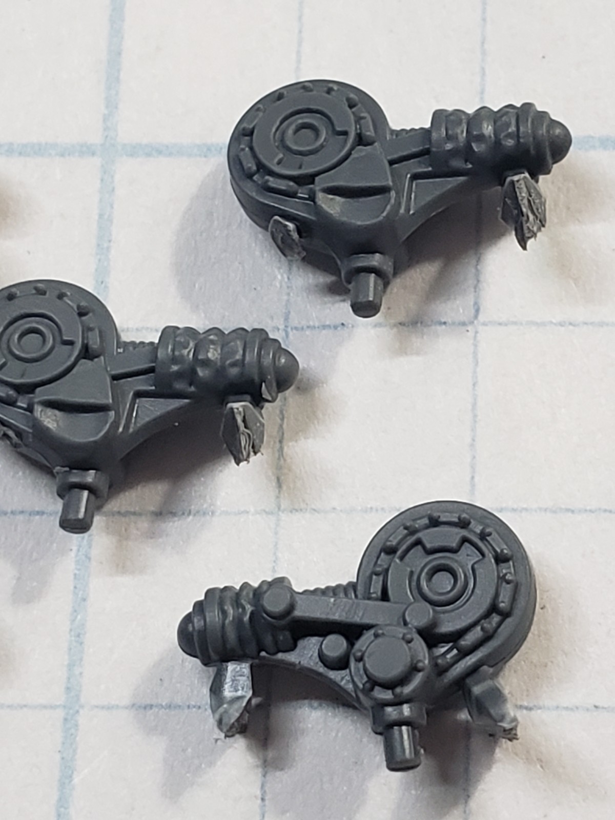 Warhammer 30k Solar Auxilia Bits Lasrifle Section Shoulder Power Pack