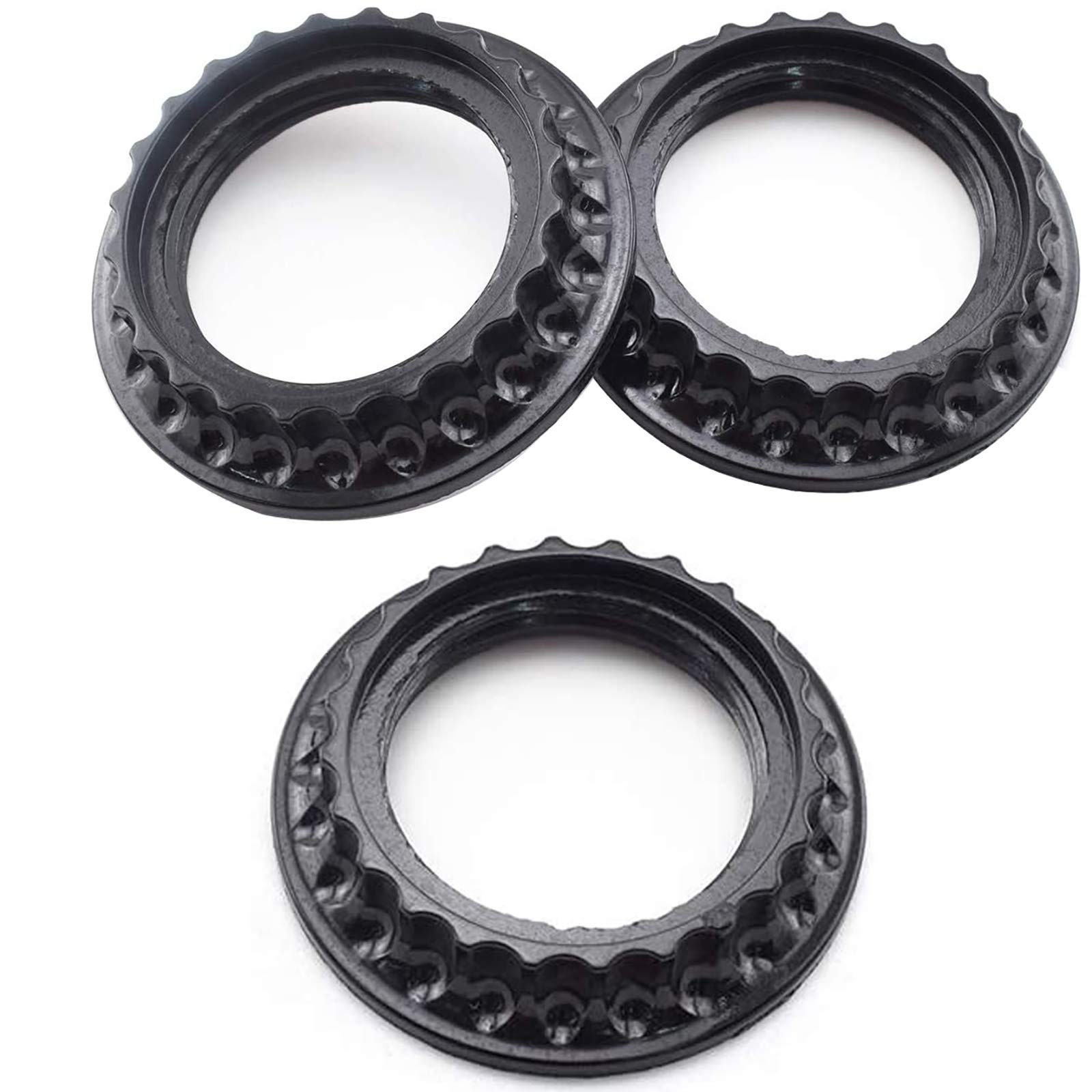 3 Pcs Phenolic Socket Shade Ring Lamp Shade Collar Rings E26 Light Socket Rin...