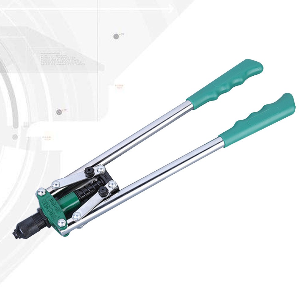 1Pc Hand Riveter Green for 32Mm 42Mm 48Mm Nail Use with Low Noise Feature
