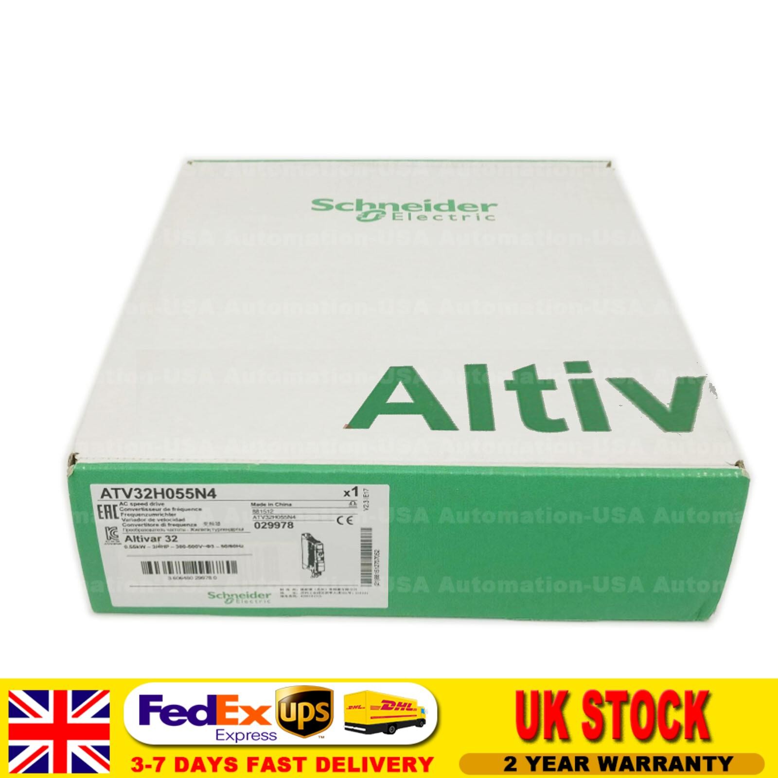 1PC New Schneider Inverter ATV32H055N4